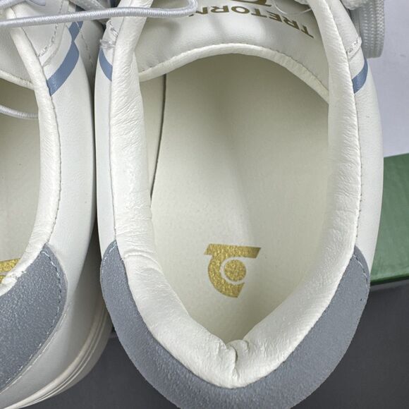 Tretorn “Serve” Women’s White/Blue 8.5 Memory Foam Footbed Sneaker Shoes NEW - Picture 9 of 16
